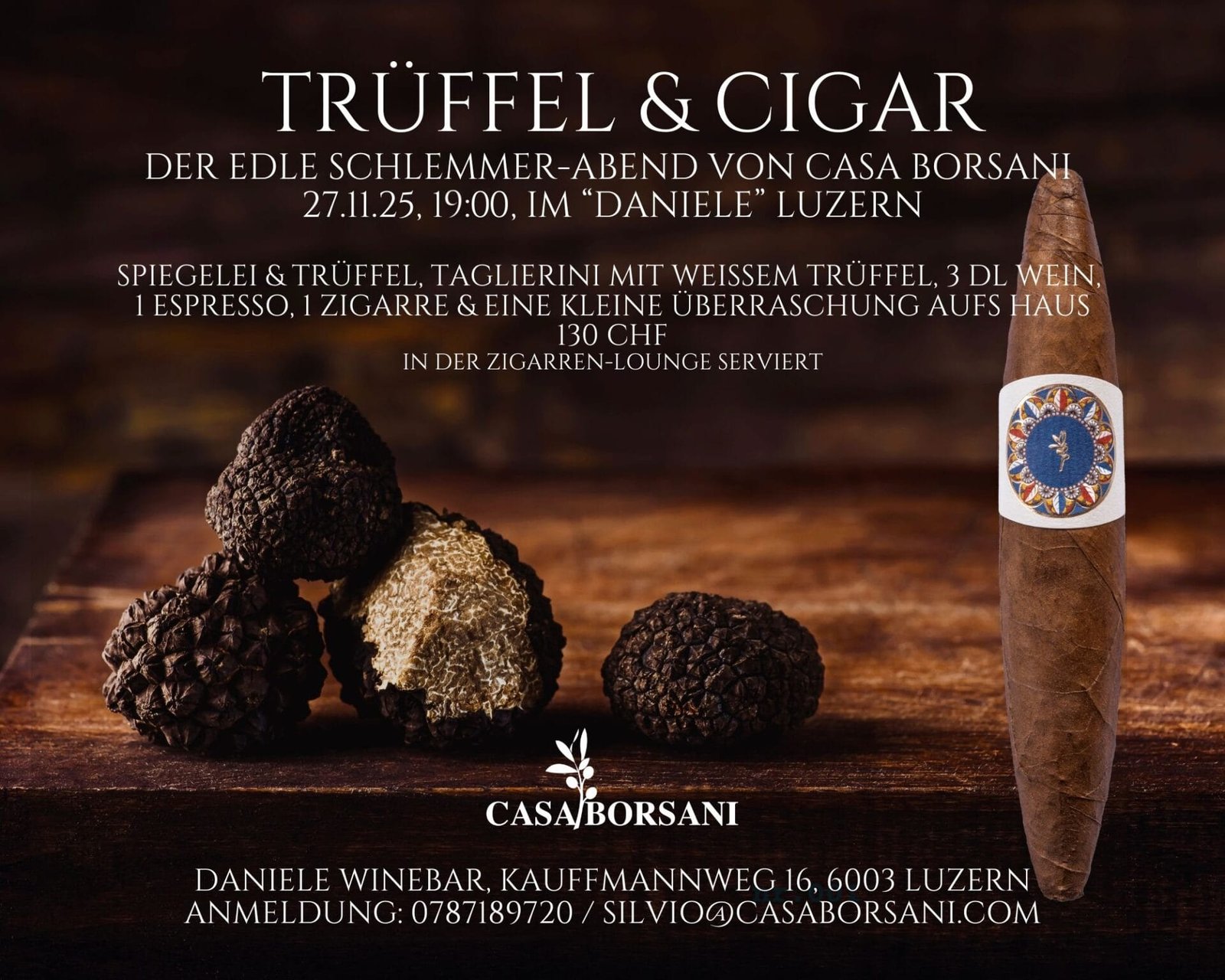 Trüffel & Cigar
